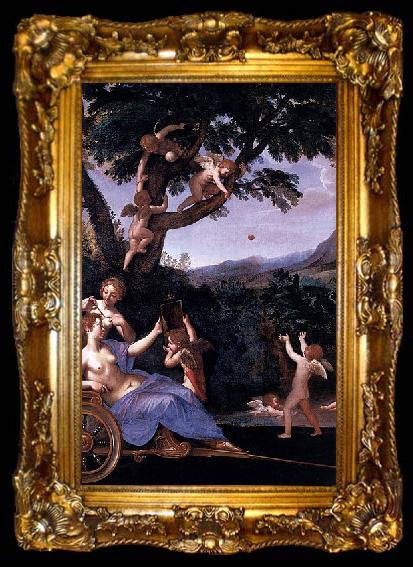 framed  Francesco Albani Spring, ta009-2